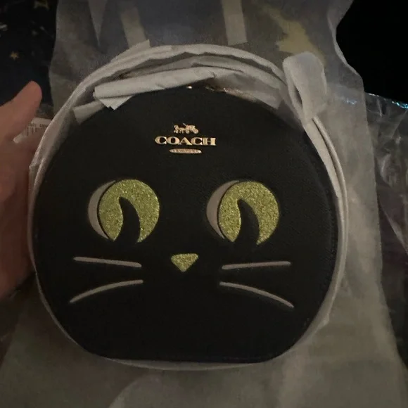Black Cat Ear Crossbody Bag